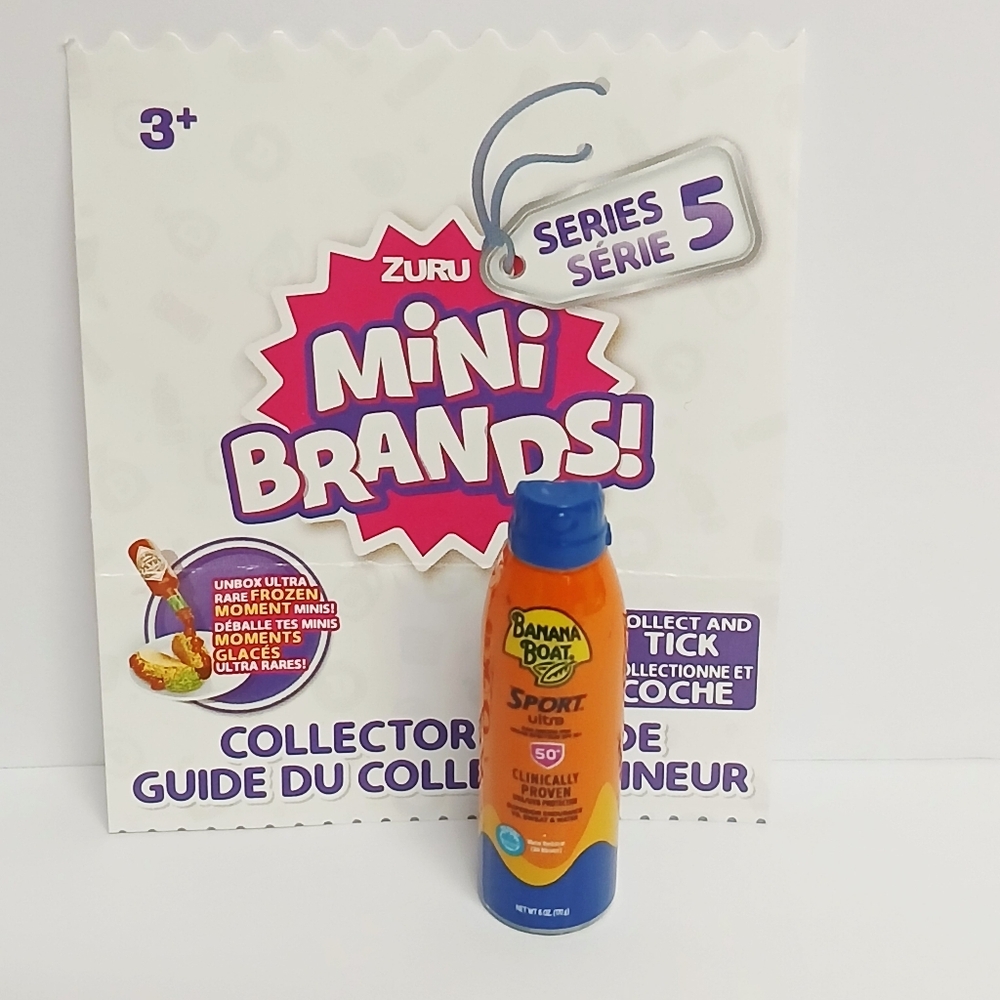 Zuru Mini Brands Series 5 Banana Boat Sport Sunscreen